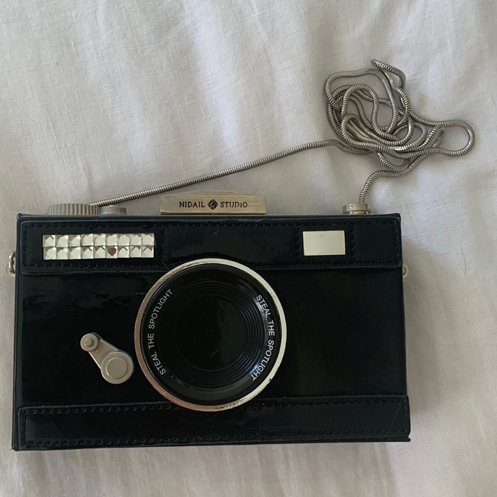 Unique Camera Handbag and Clutch